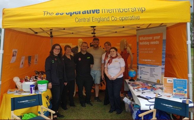 St Ives Team enjoy Carnival Day