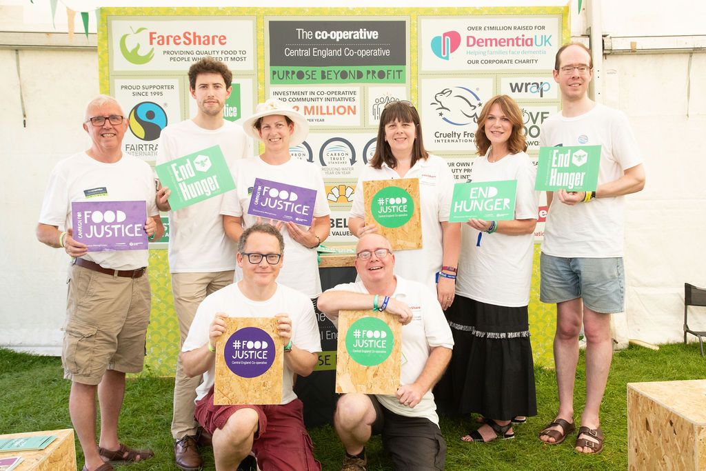 Co-operative spirit in the air at Greenbelt Festival