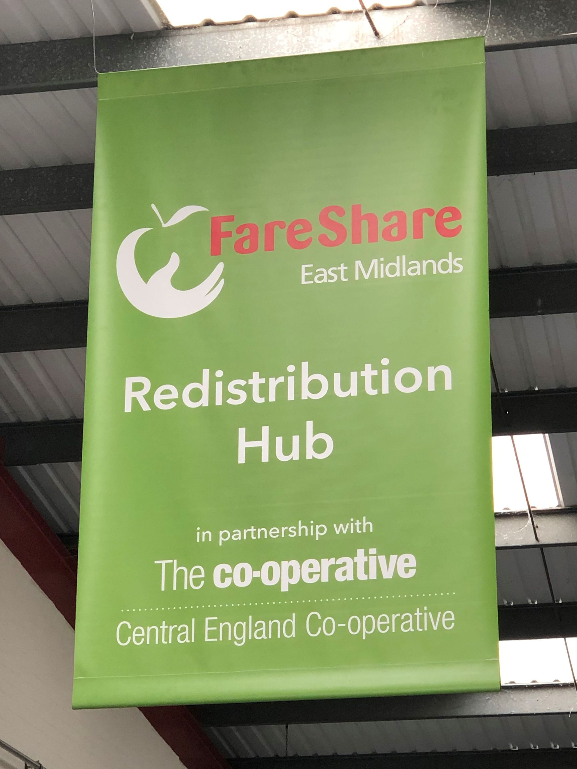 FareShare East Midlands Visit