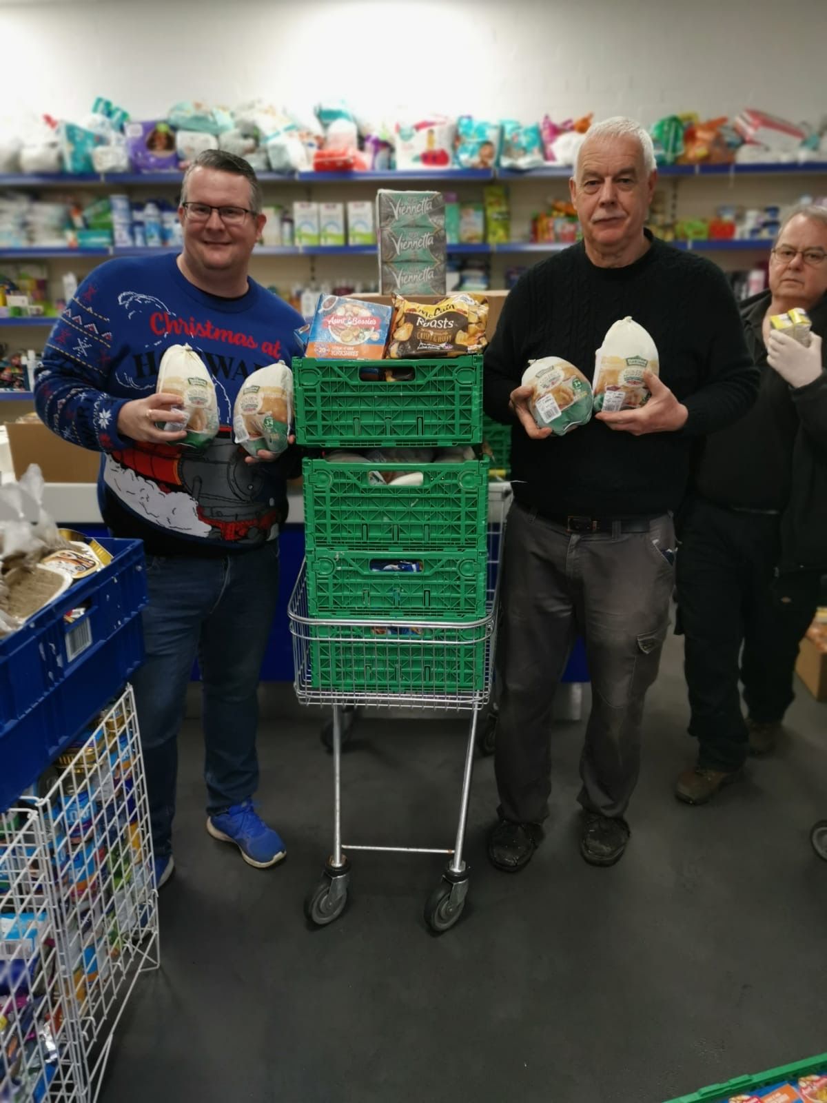 Western MCC support community foodbank with some frozen meal deals