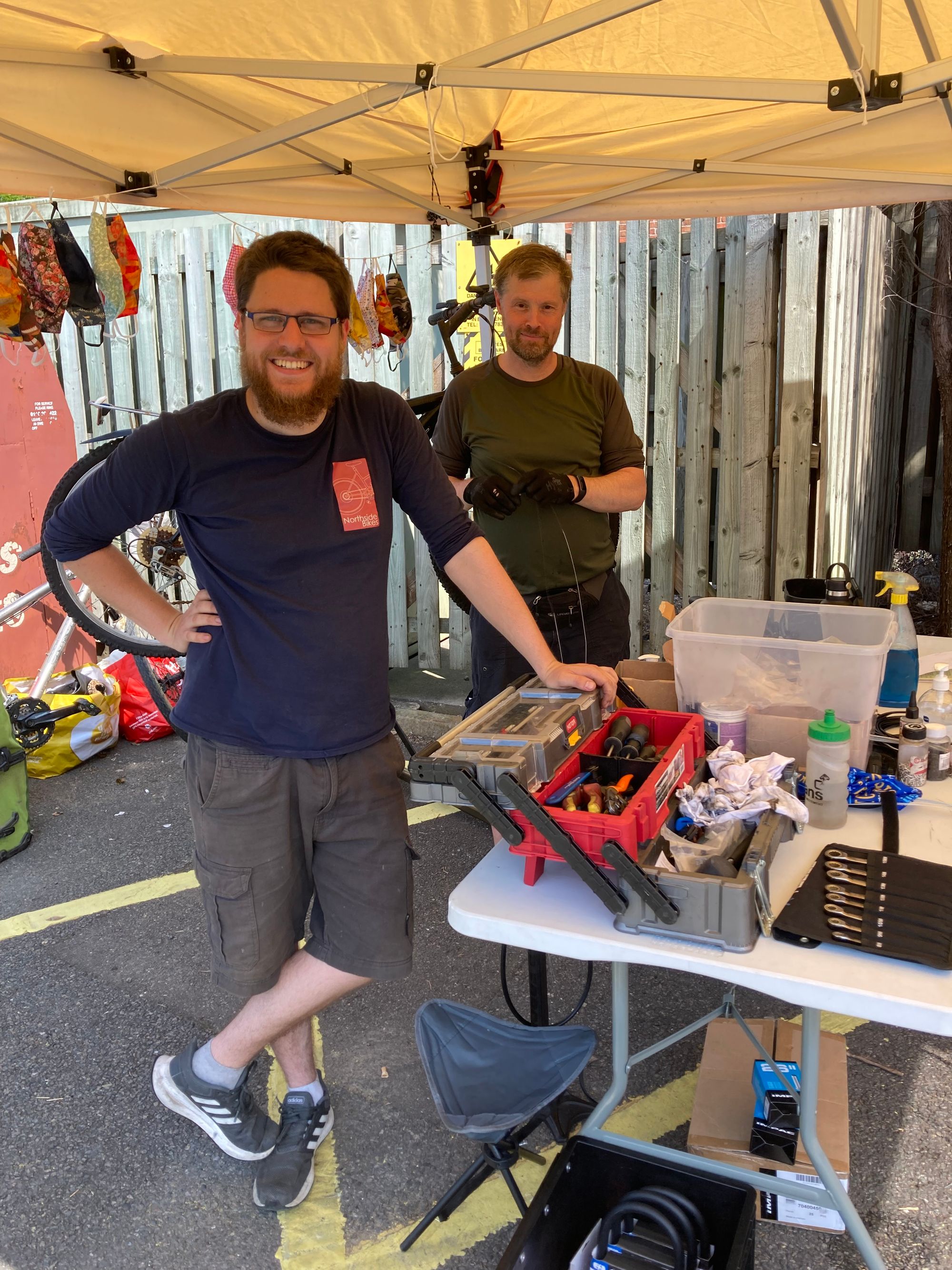Bike event takes place at our Groby Store
