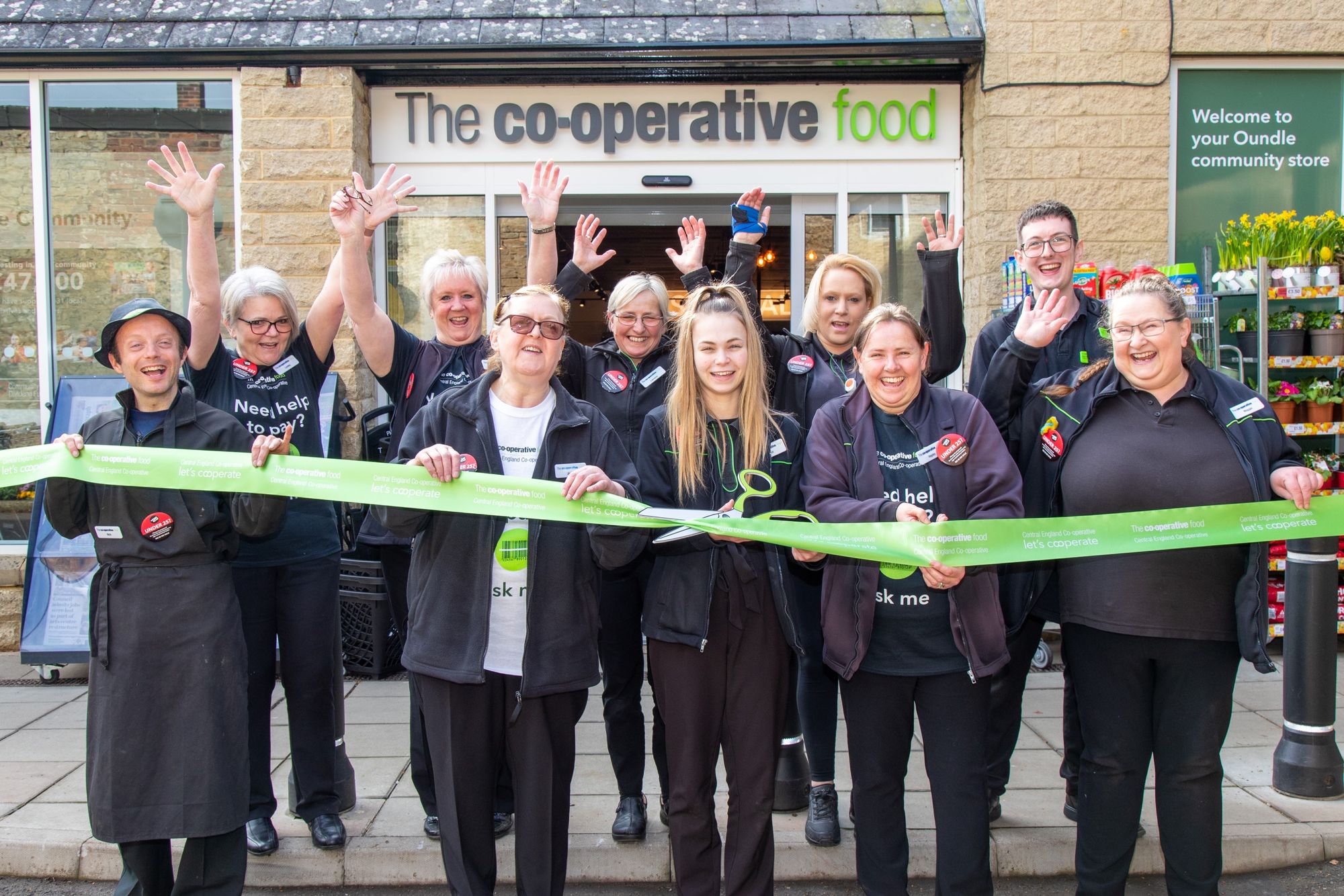 Central England Co-op transforms another Northants food store with a whole new look