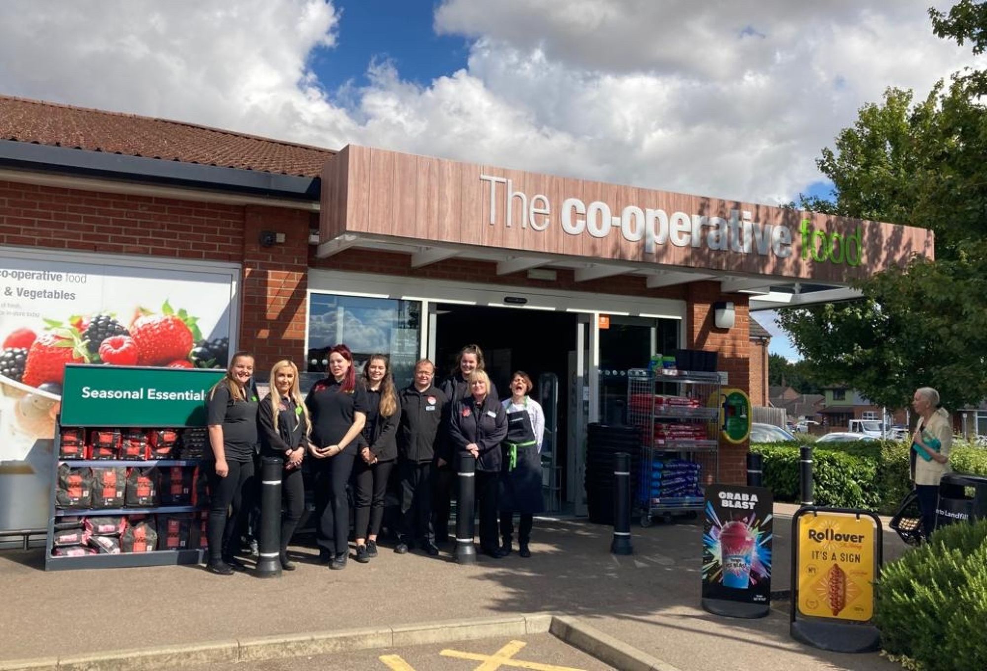 Major investment by Central England Co-op brings a brand new look to Kettering food store