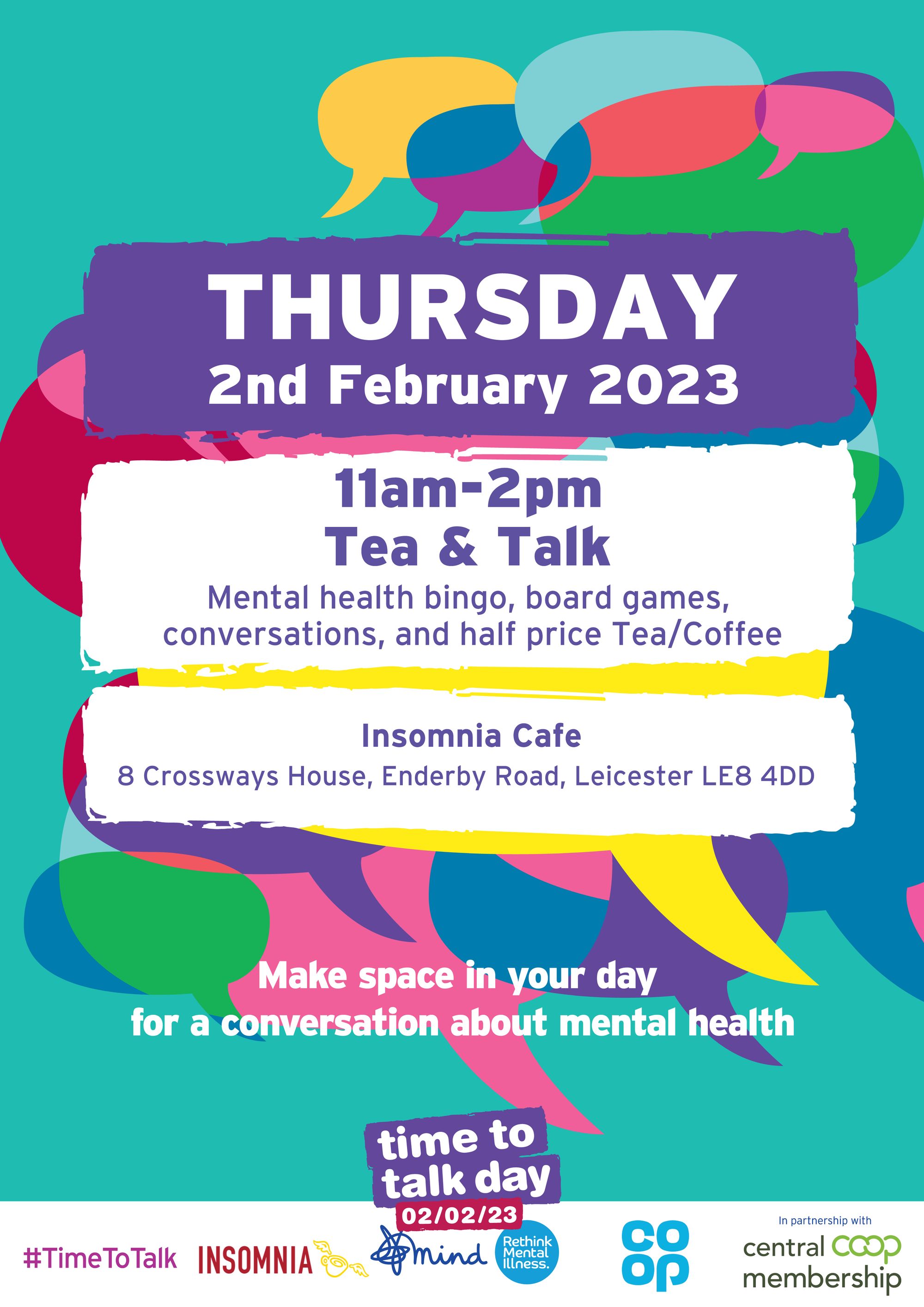 Time to Talk - Thursday 2nd February 2023