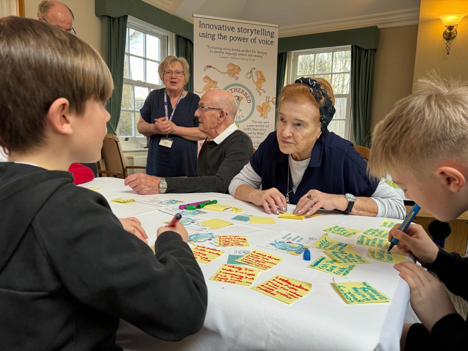 Intergenerational Workshops- Appreciating Windowsills.