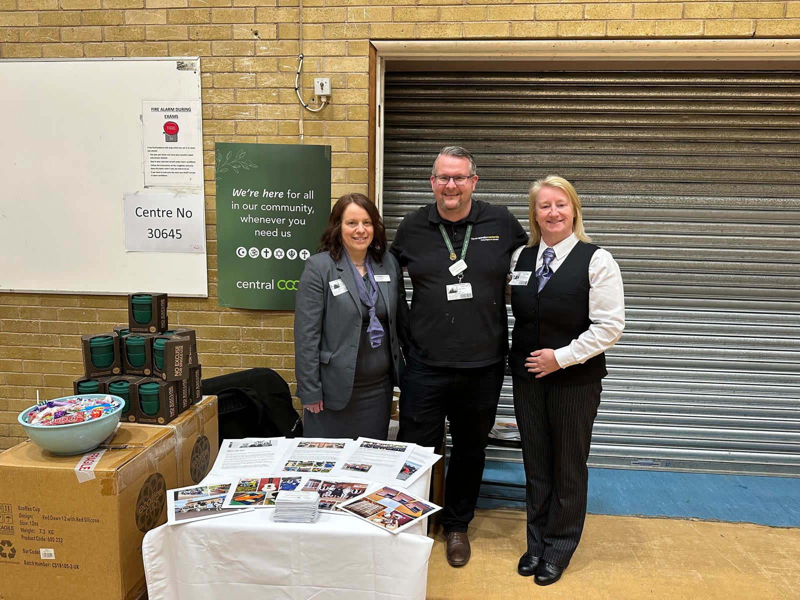 Membership support our Funeral at local Career Day