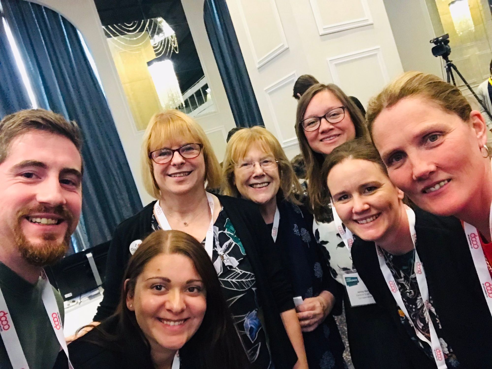 MCC Ambassadors embracing Co-op Congress