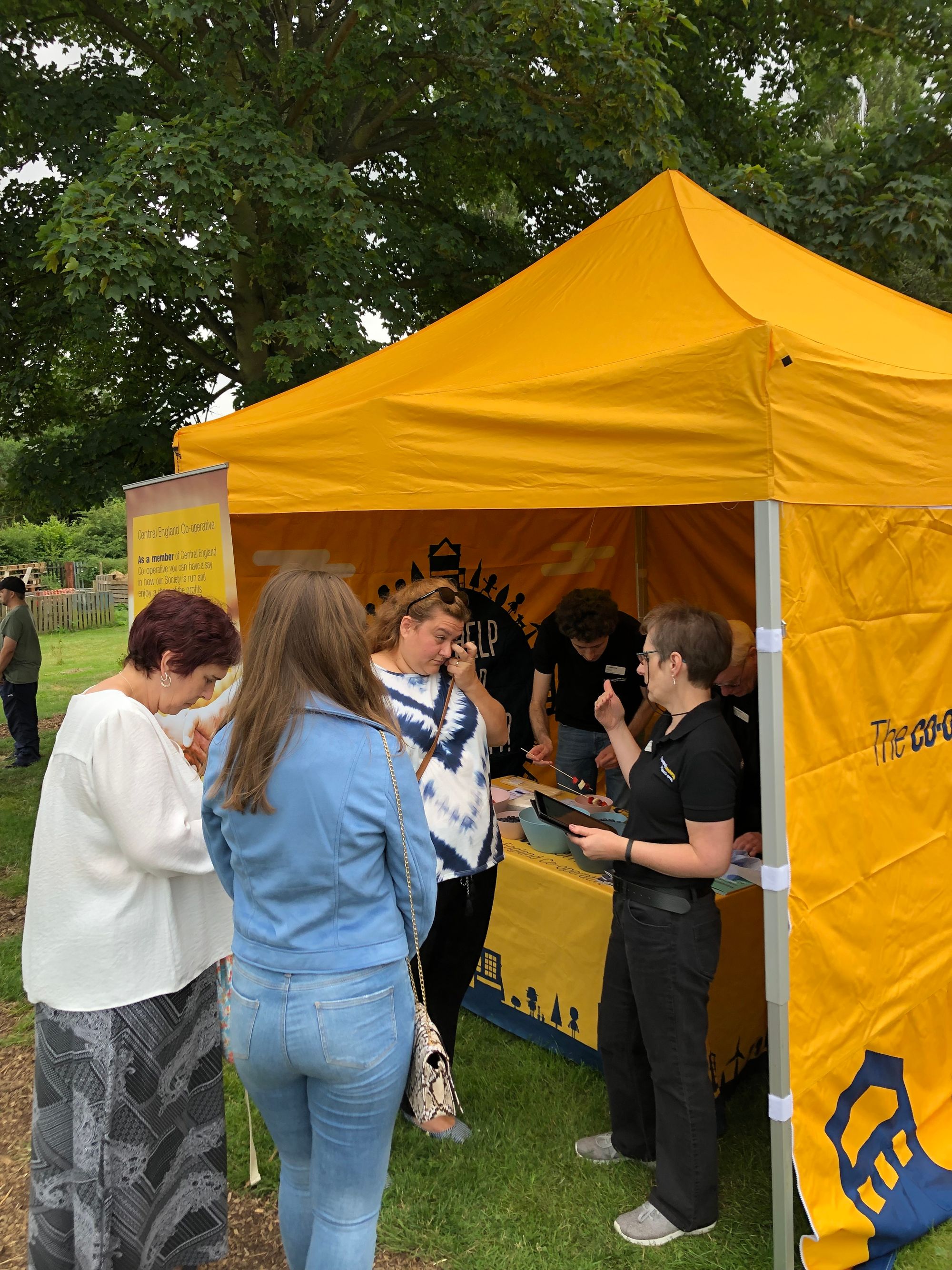 MCC Support Community Fun Day at the Greenpatch in Kettering