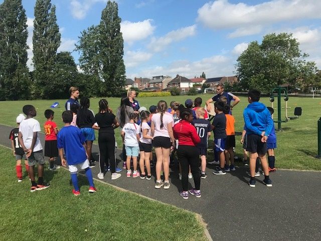 Southern MCC support Leicester City Football Club - Eat Well Play Better Activity