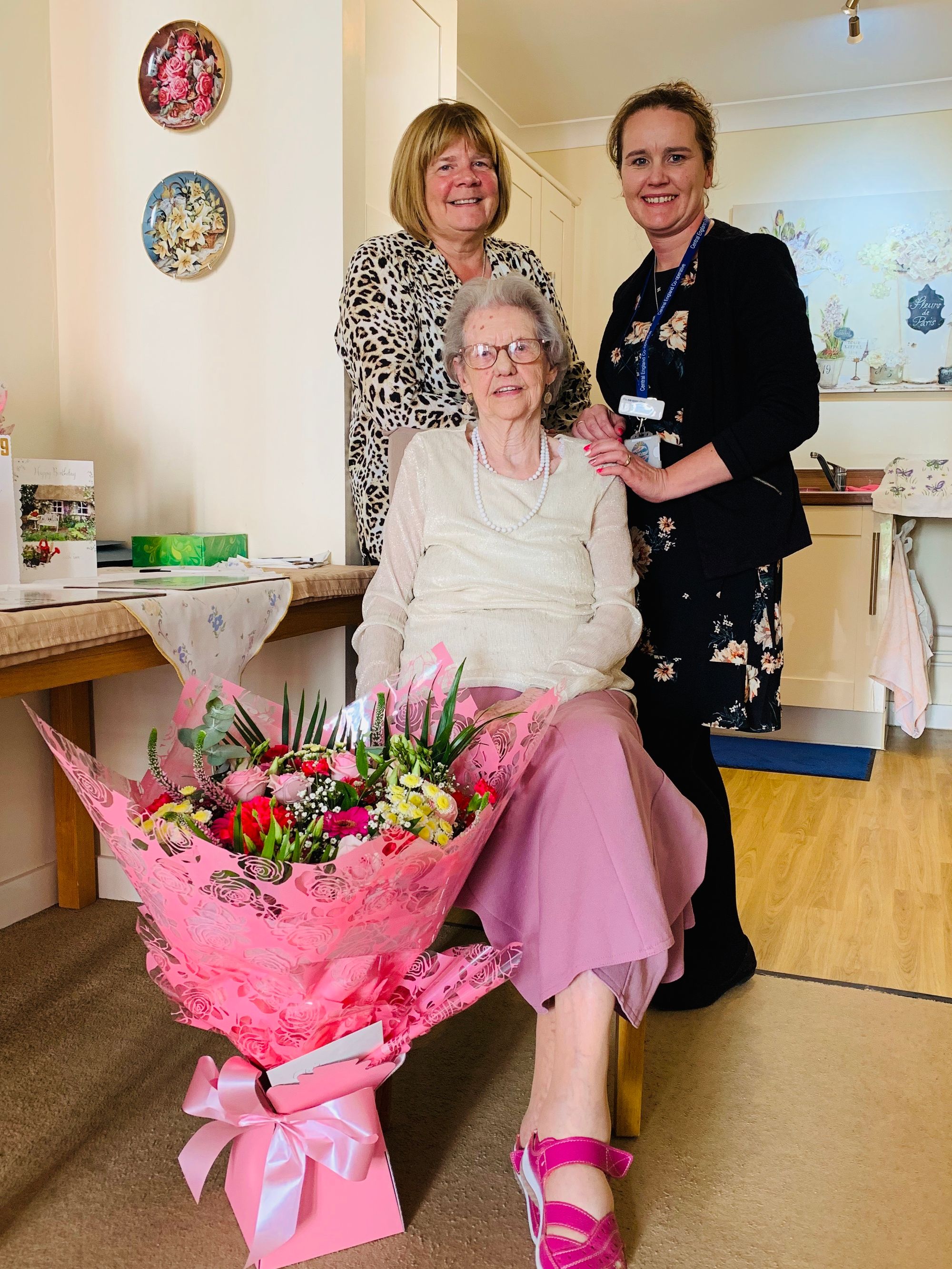 Central England Co-op make it a special 99th birthday for member Edith