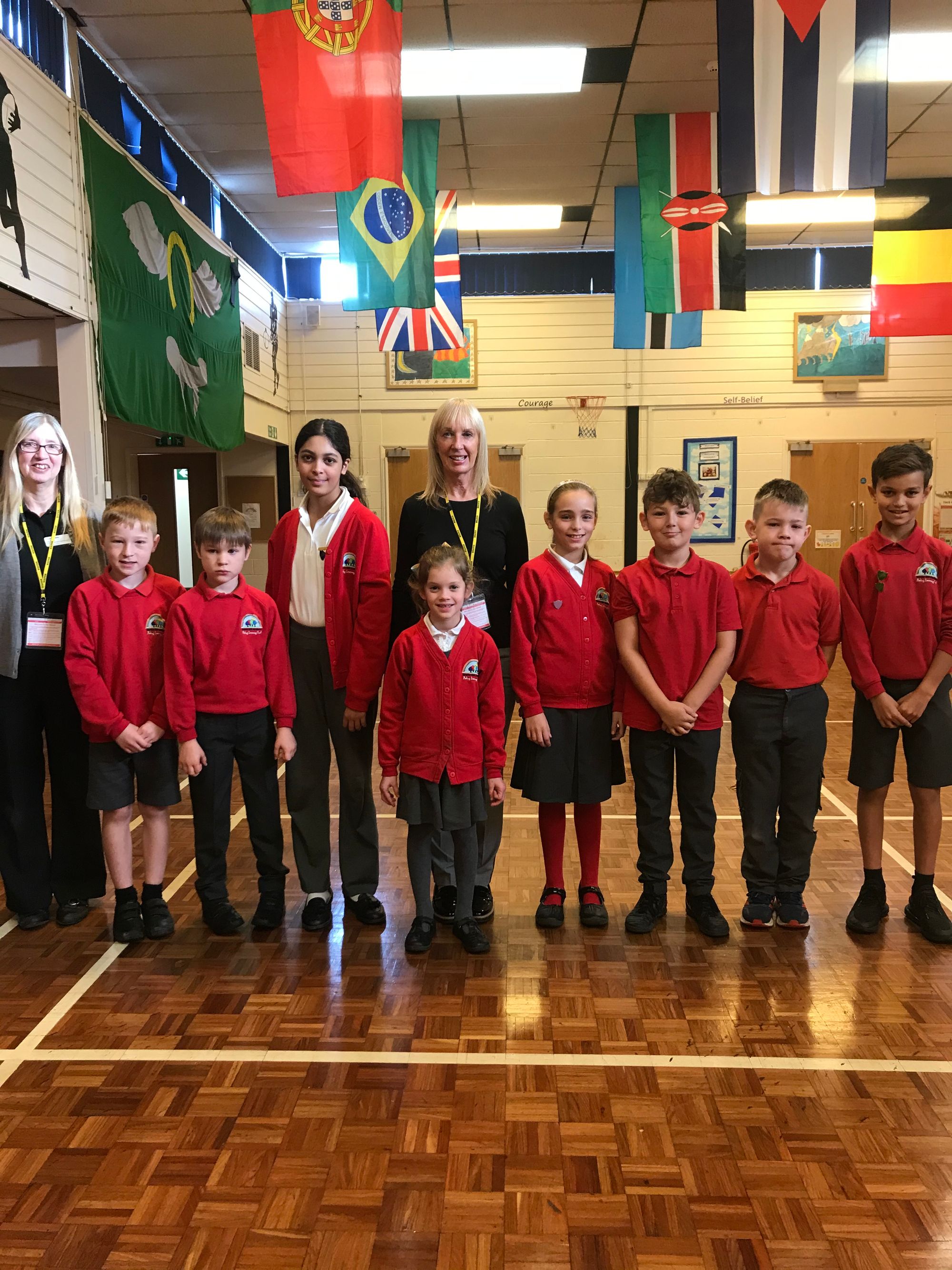 350 Children from Brooks Hill School in Oakham learn about Fairtrade