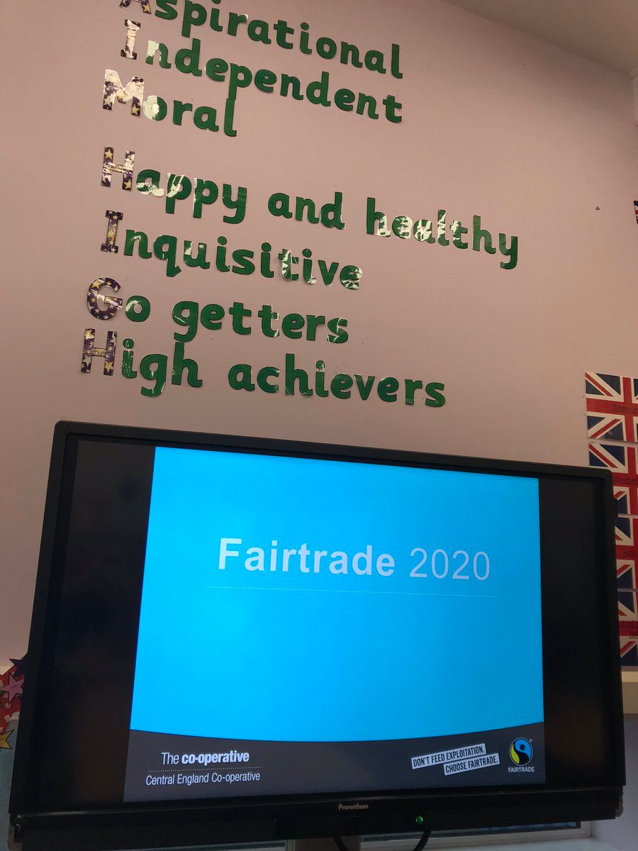 Fairtrade comes to a Stafford School