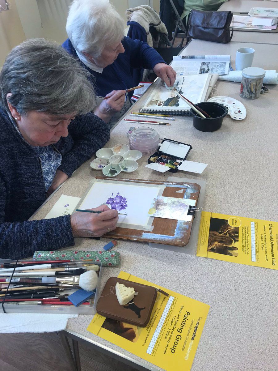 Chesterfield Painting Group off to a flying start