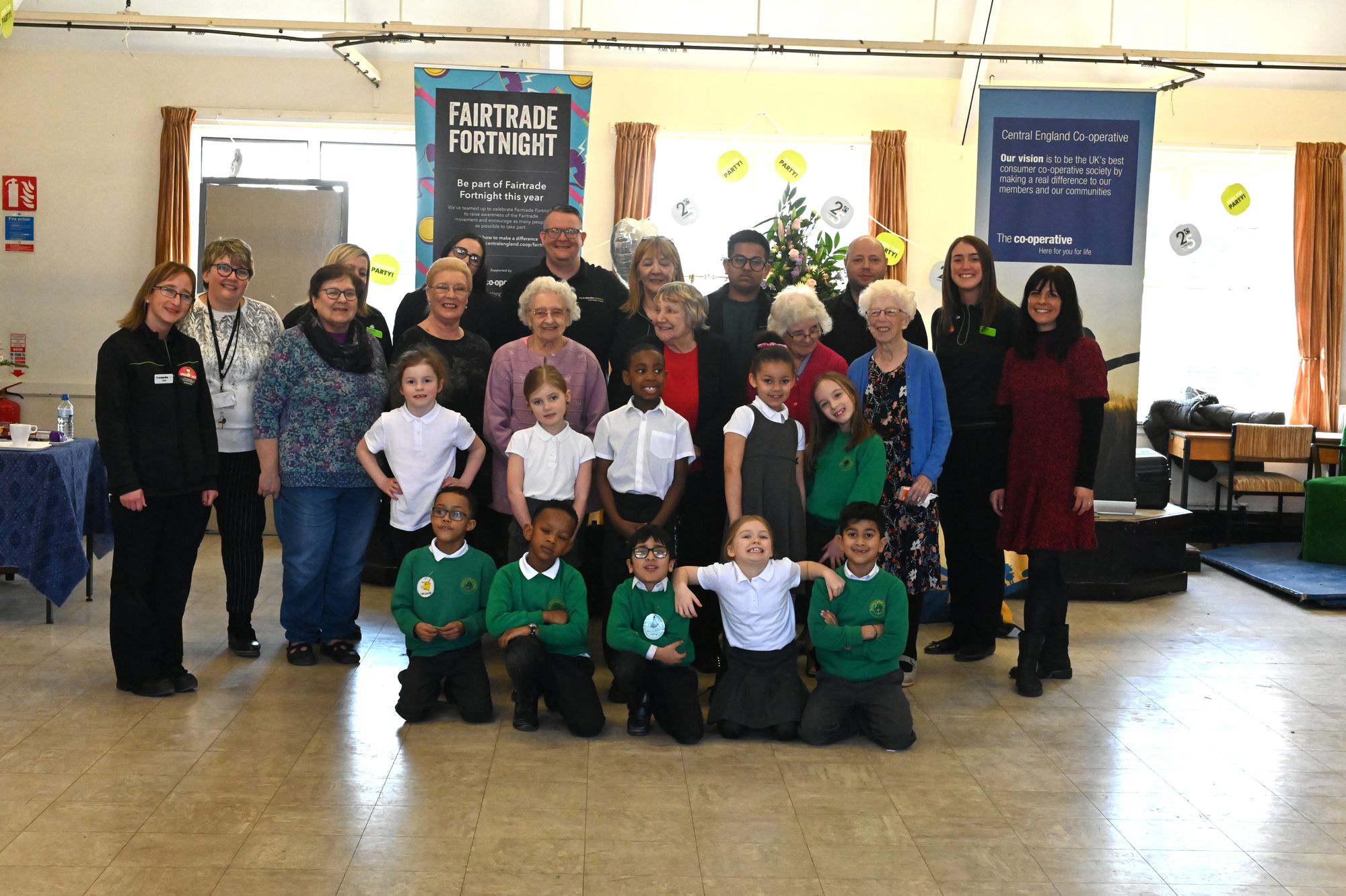 Two generations come together in Birmingham for special event to mark Fairtrade Fortnight