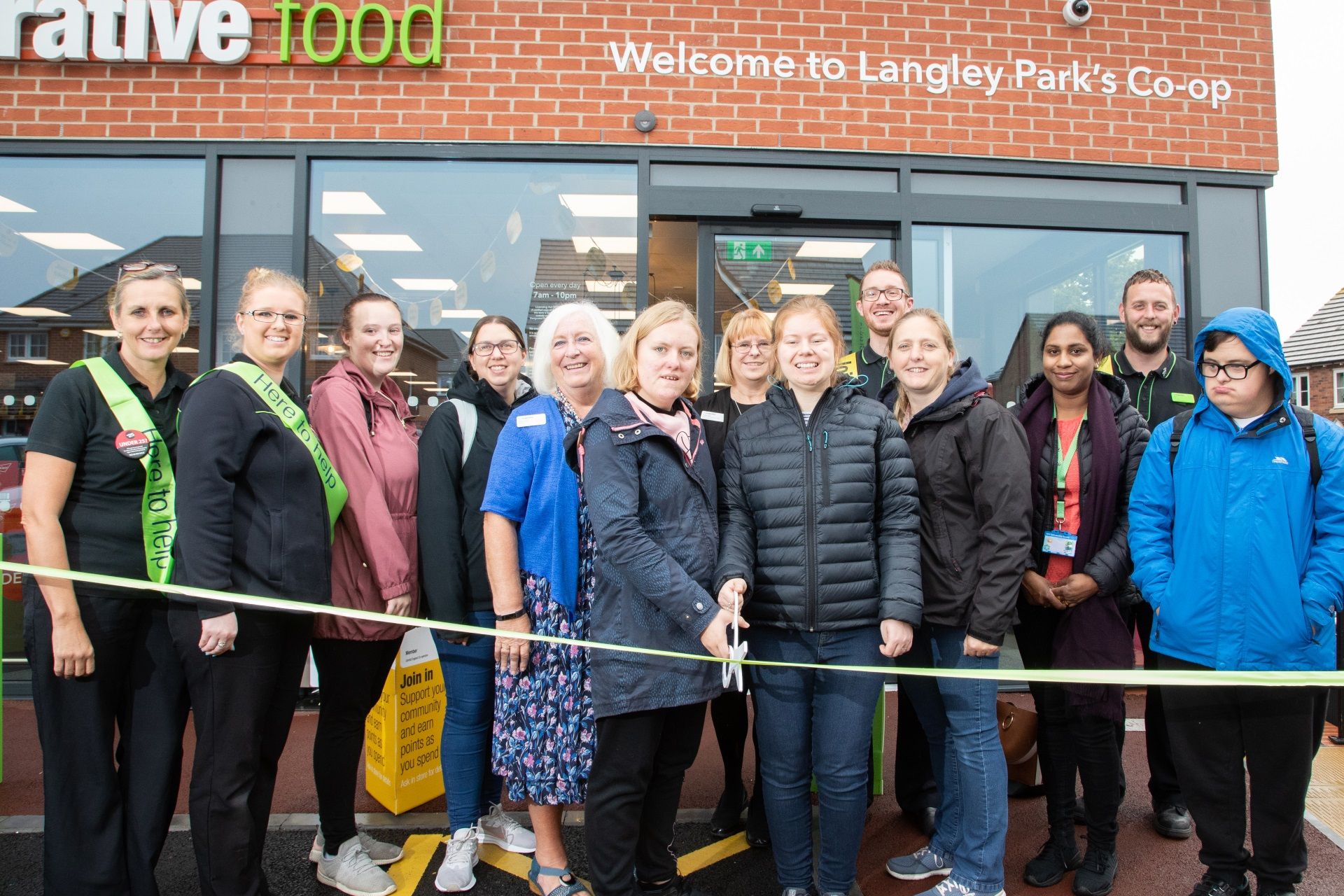 Derbyshire food store celebrates first anniversary after becoming vital part of new community