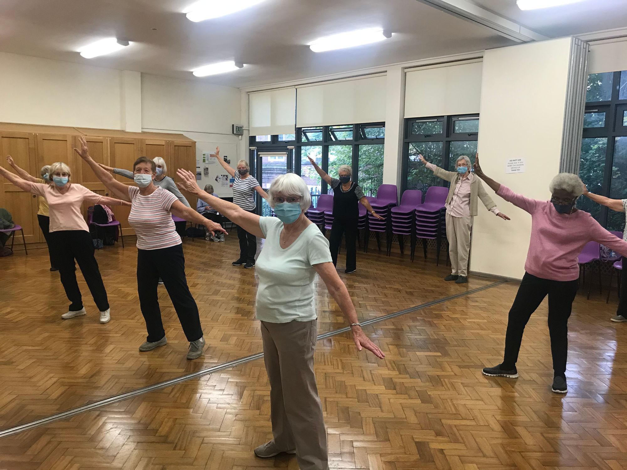 A short return for our Keep Fit Group