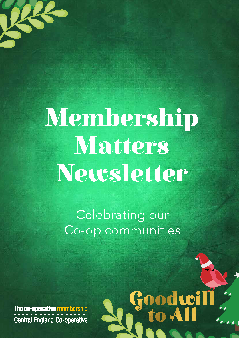 Membership and Community Relations Christmas Newsletter