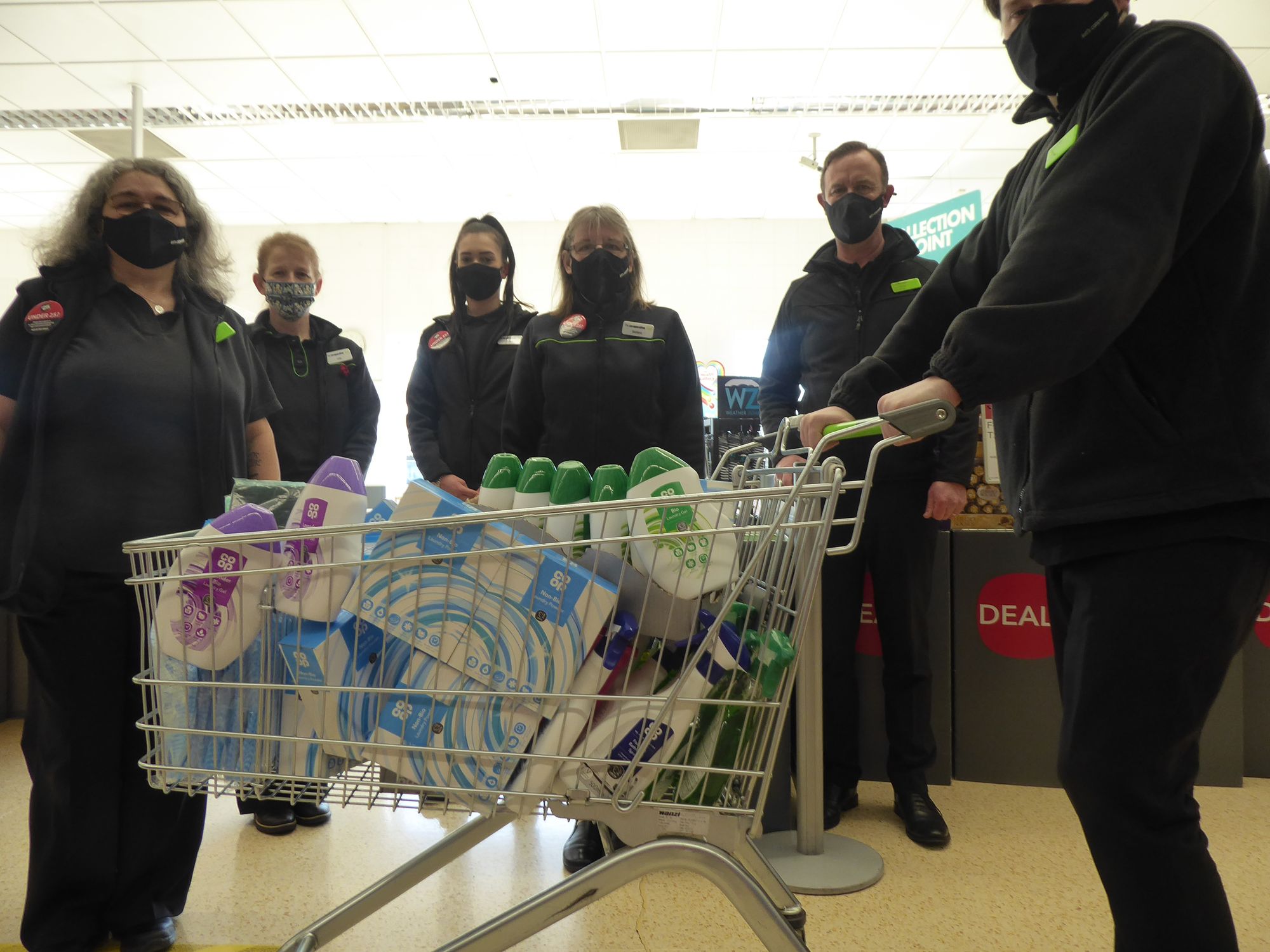 Hygiene Bank Boost at Market Harborough Store