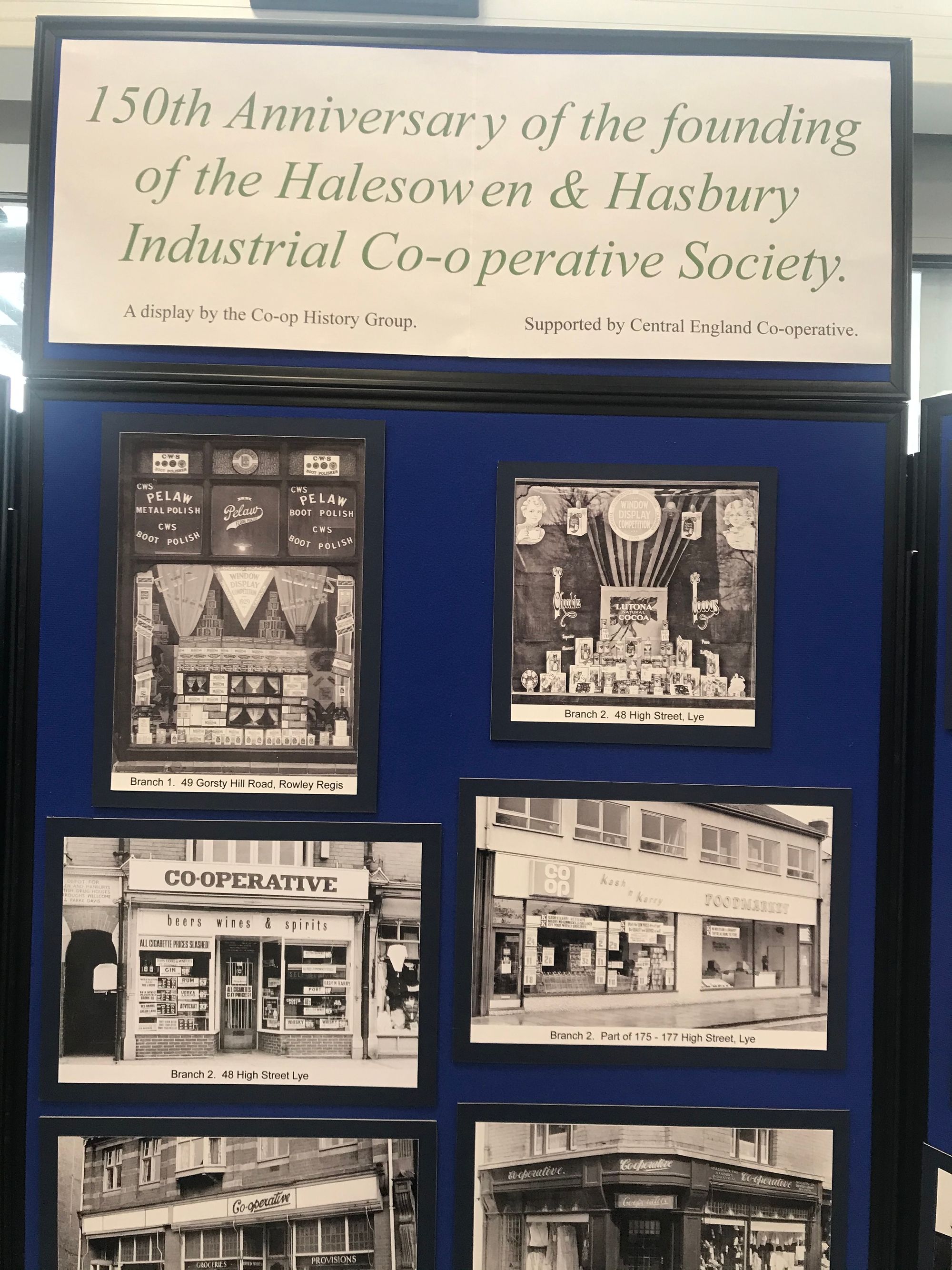 150 years of Co-operation in Halesowen