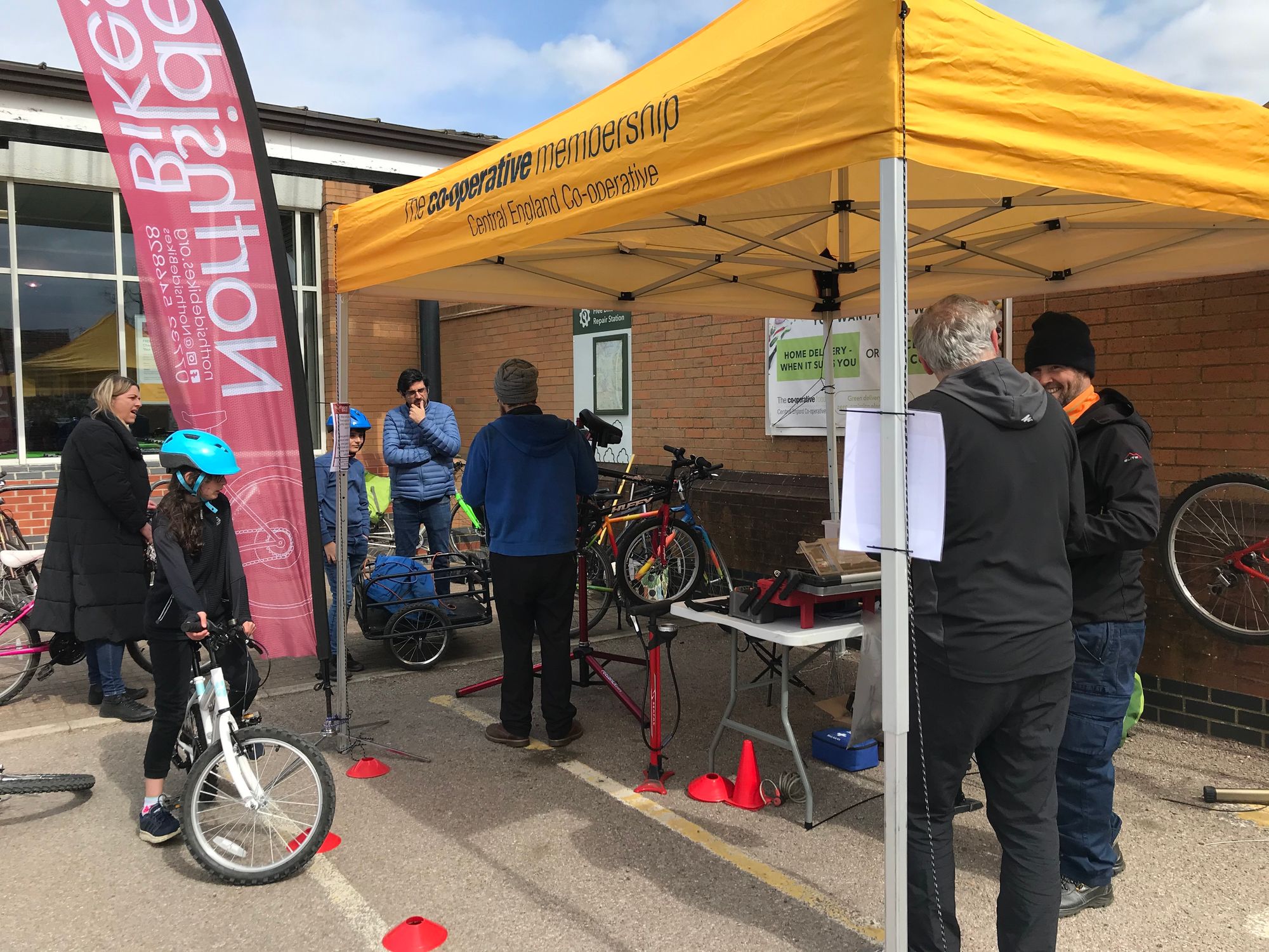Recycle Your Bicycle/Dr Bike Event at Whetstone Store