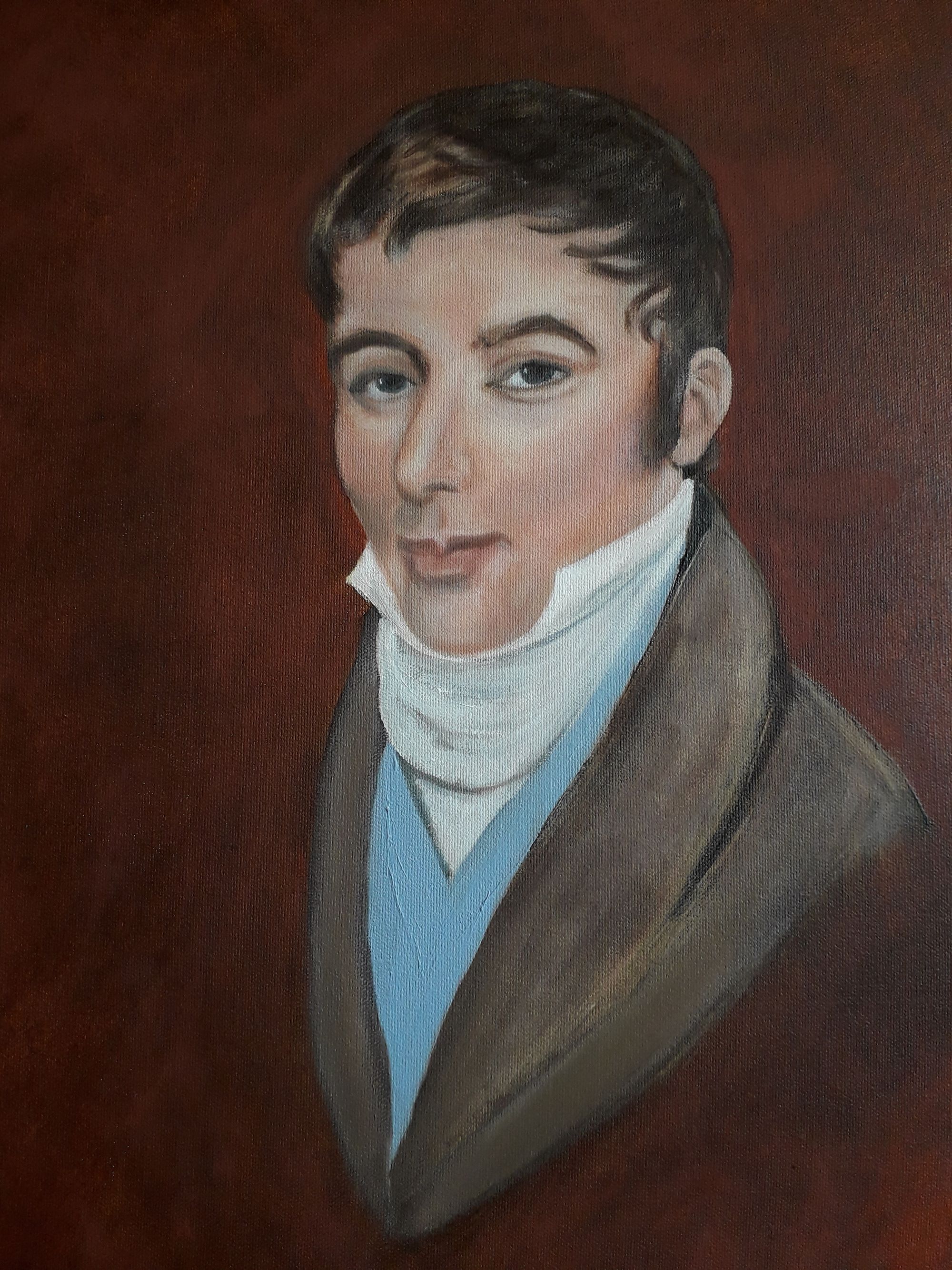 Unveiling of a new painting of Robert Owen