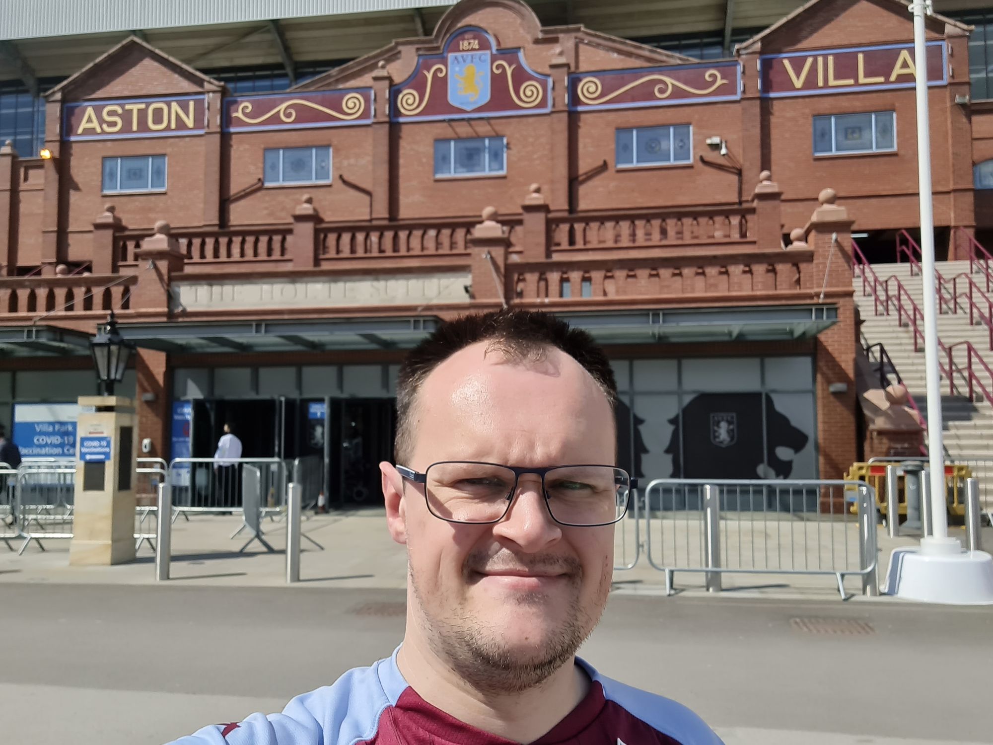 Football fan Matt takes on year-long virtual charity challenge to visit every Premier League ground