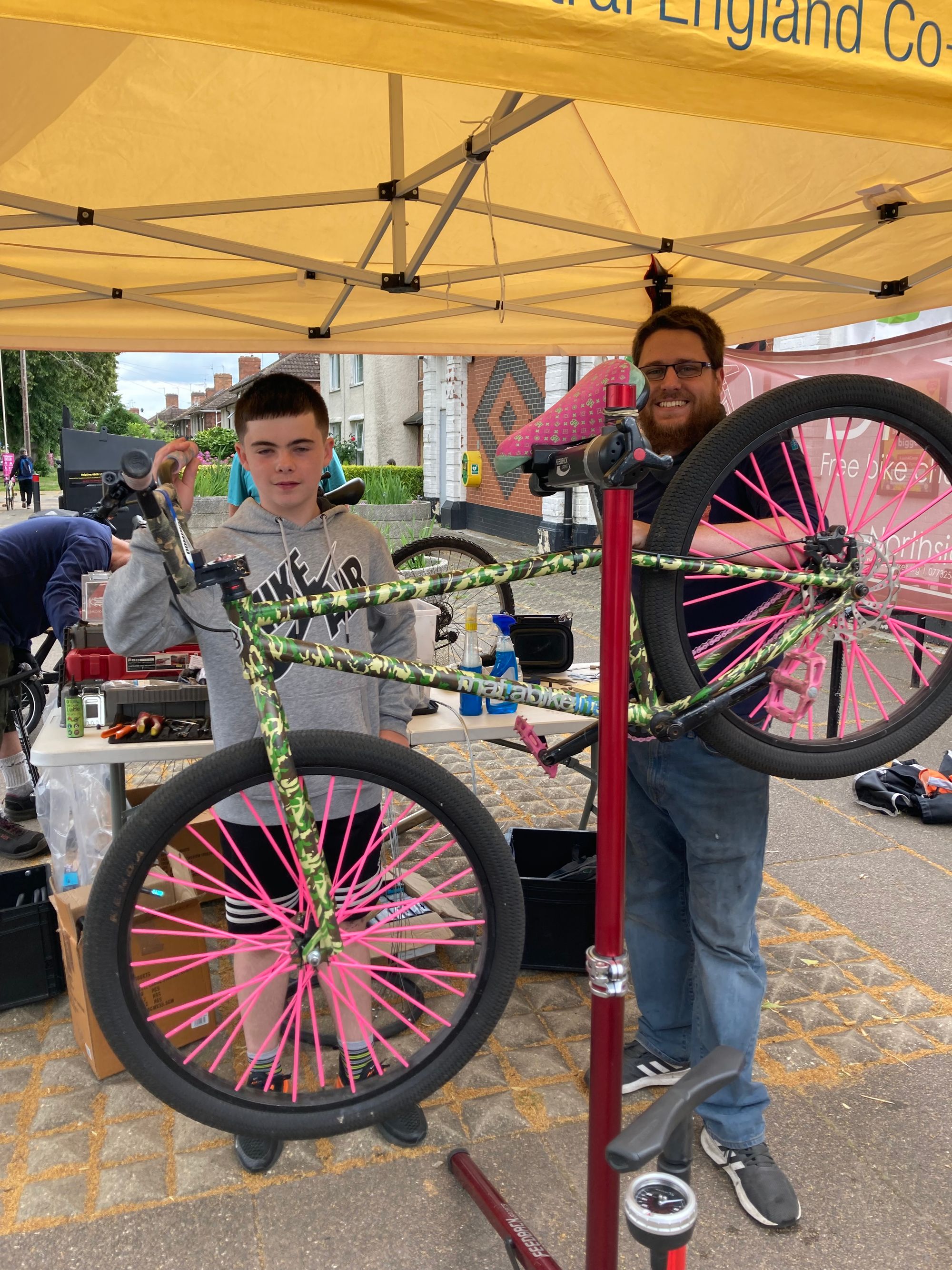 Bicycle Maintenance at Hallam Crescent Store