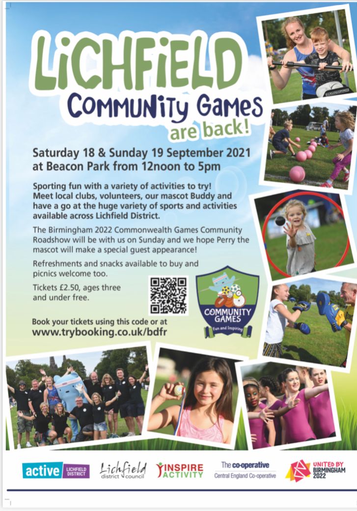 Lichfield Community Games are back!!