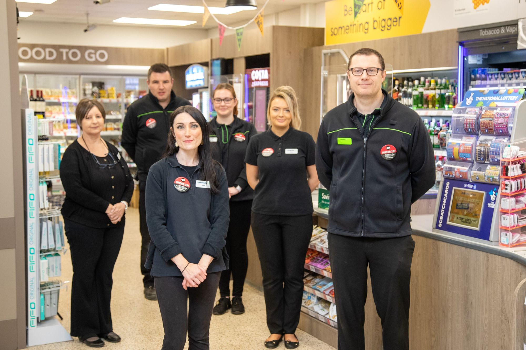 Major investment of almost £118,000 by Central England Co-op brings a brand-new look to Derbyshire food store