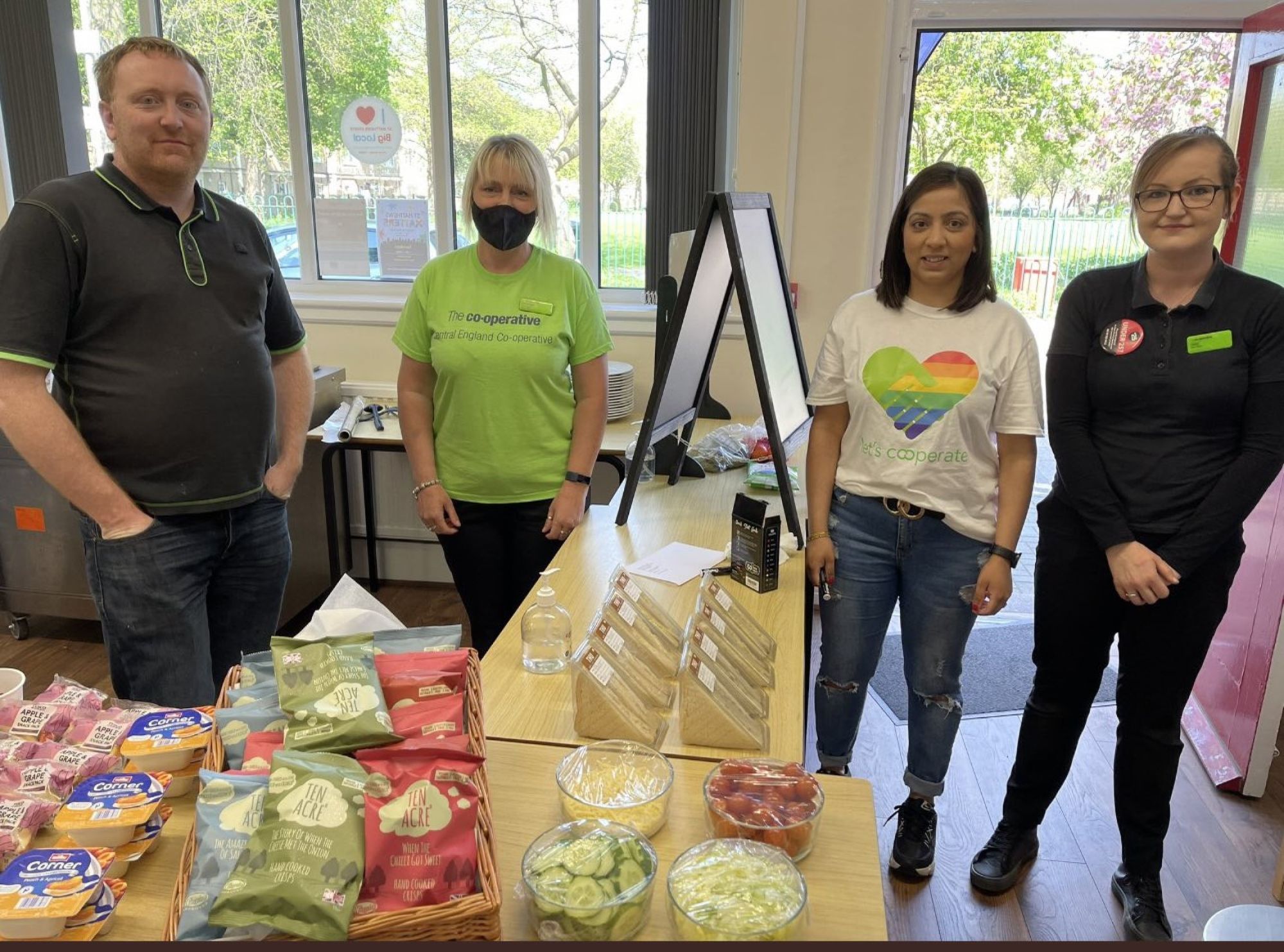 Volunteers help provide hundreds of meals to help fight Easter holiday hunger in Leicester