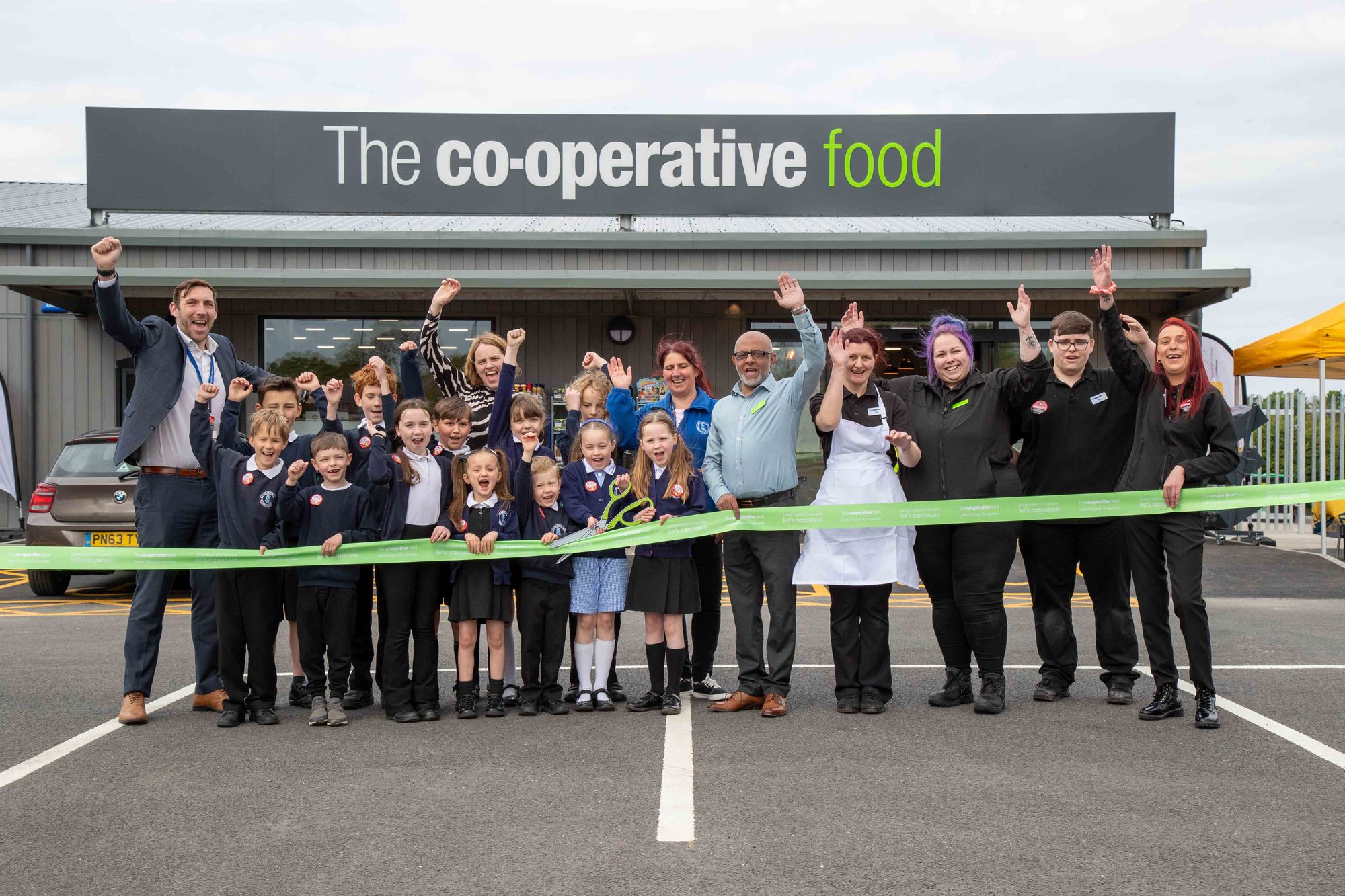 Central England Co-op officially opens its first store in Lancashire creating 18 new jobs