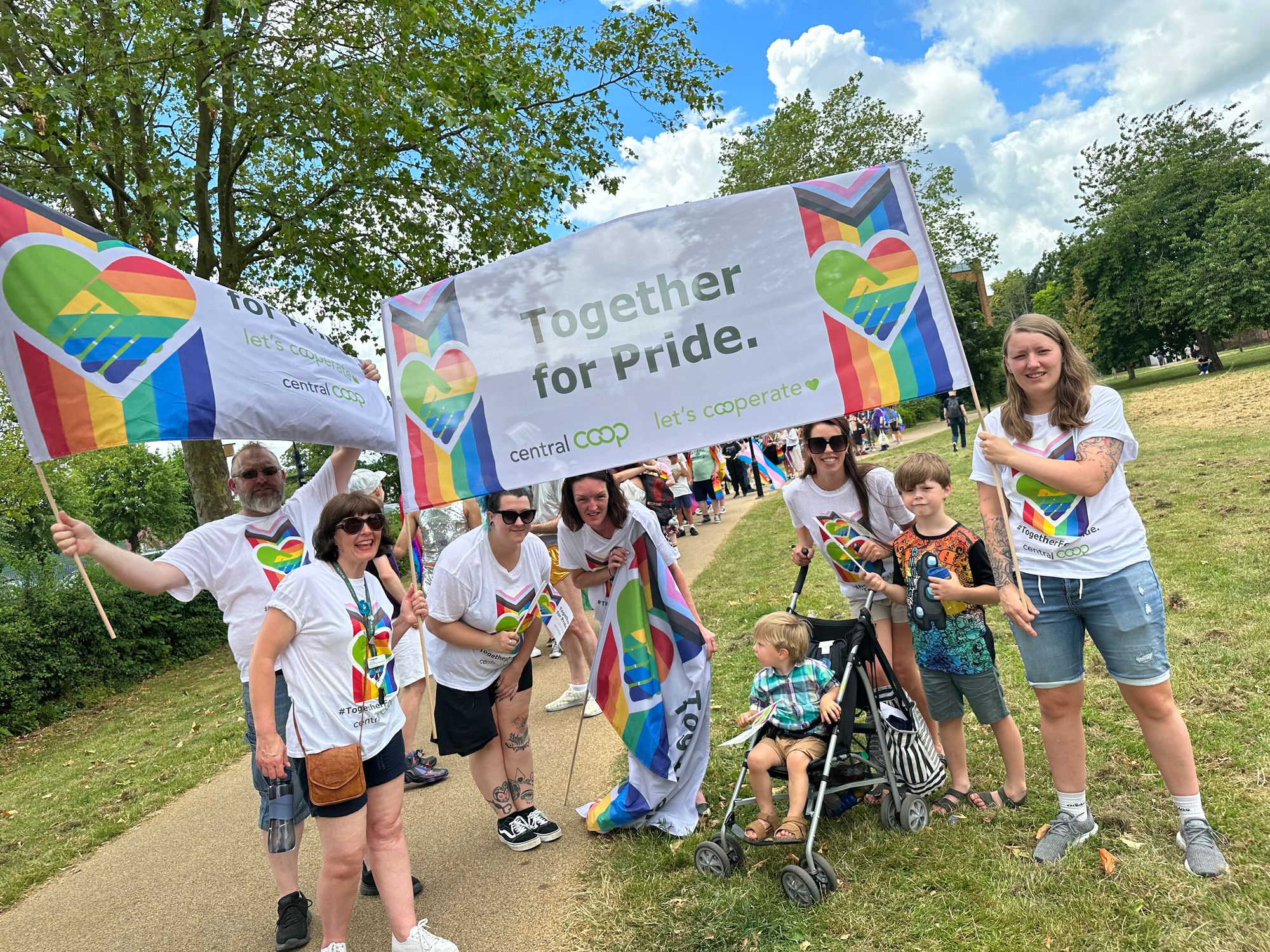 Together for Pride in Peterborough.