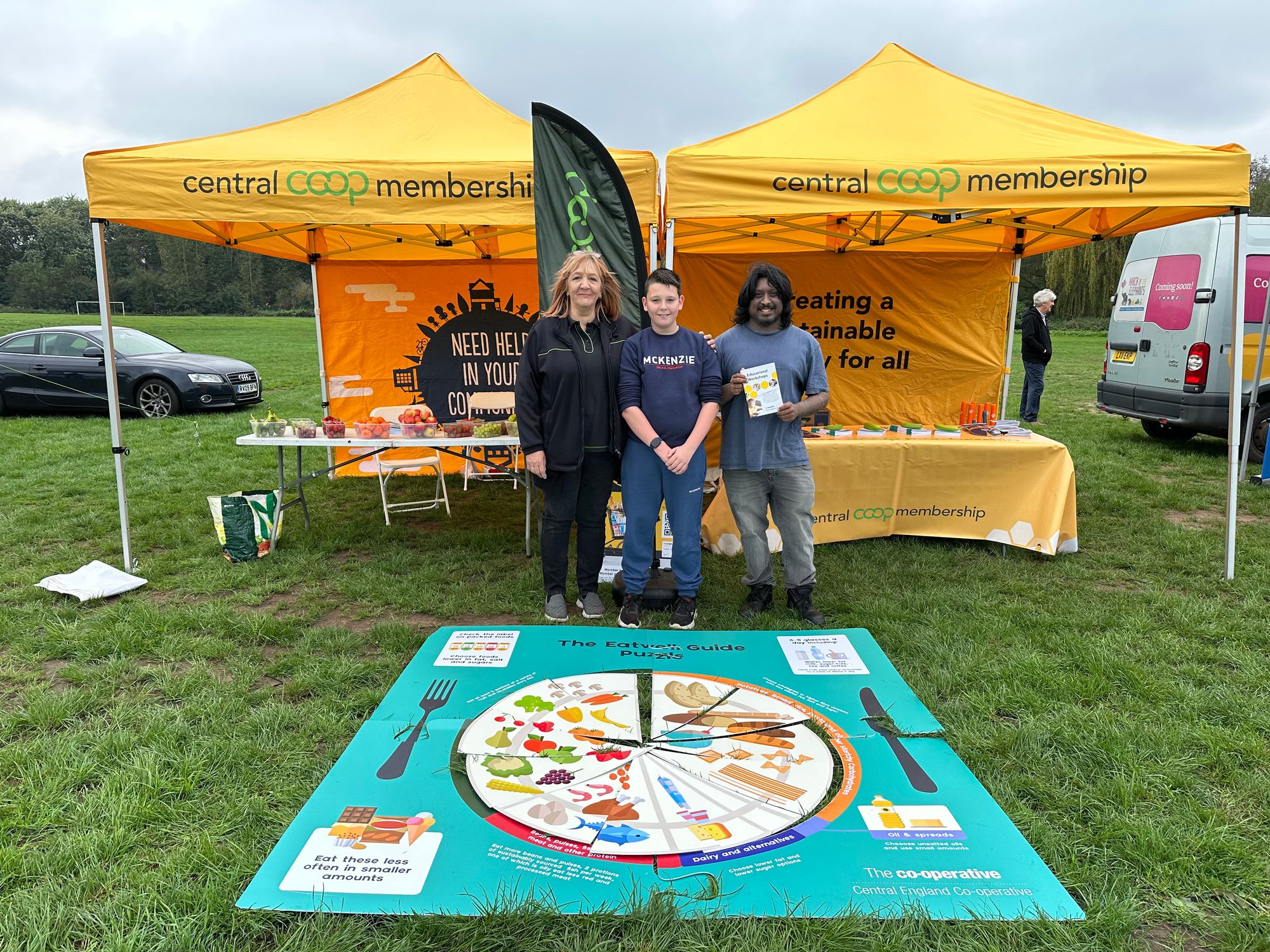 Central Co-op supports Lichfield at their Community Games