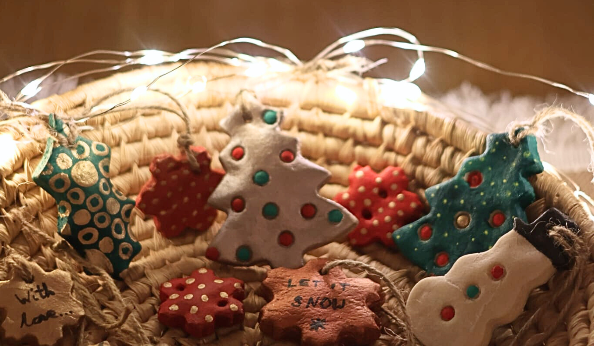 How to make salt dough decorations