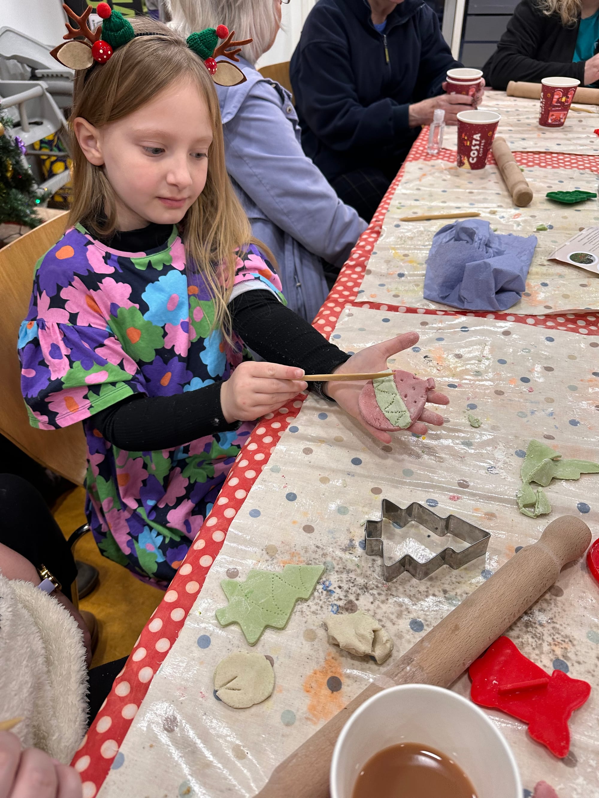 Salt dough making in Ripley