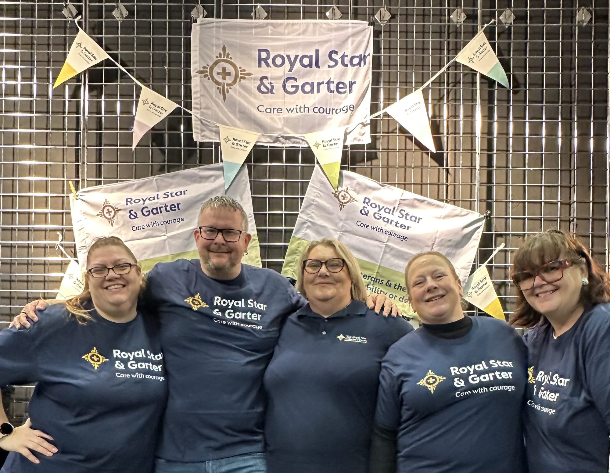 Colleagues volunteering at the Birmingham International Tattoo