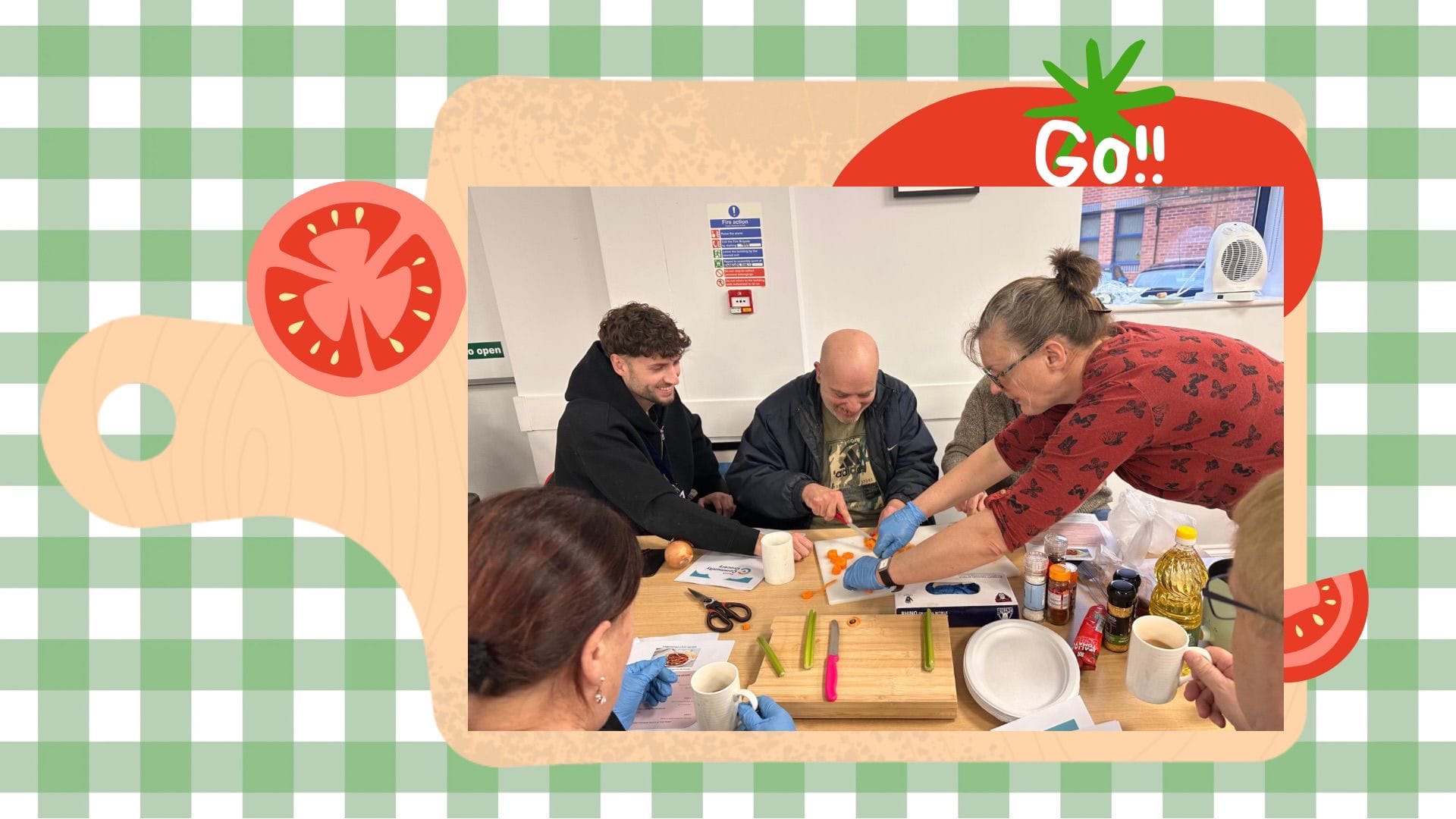 Cooking and learning together