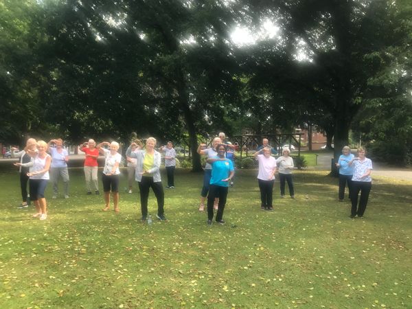 Tai Chi in the park