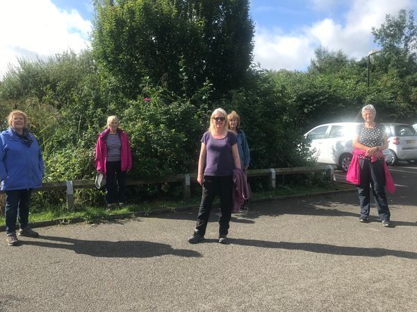 Members swap Keep Fit Classes for Walking