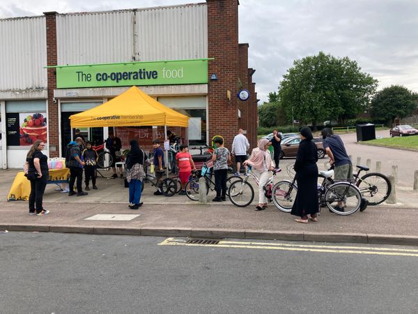 Rowlatts Hill Co-op hosts Bicycle Event