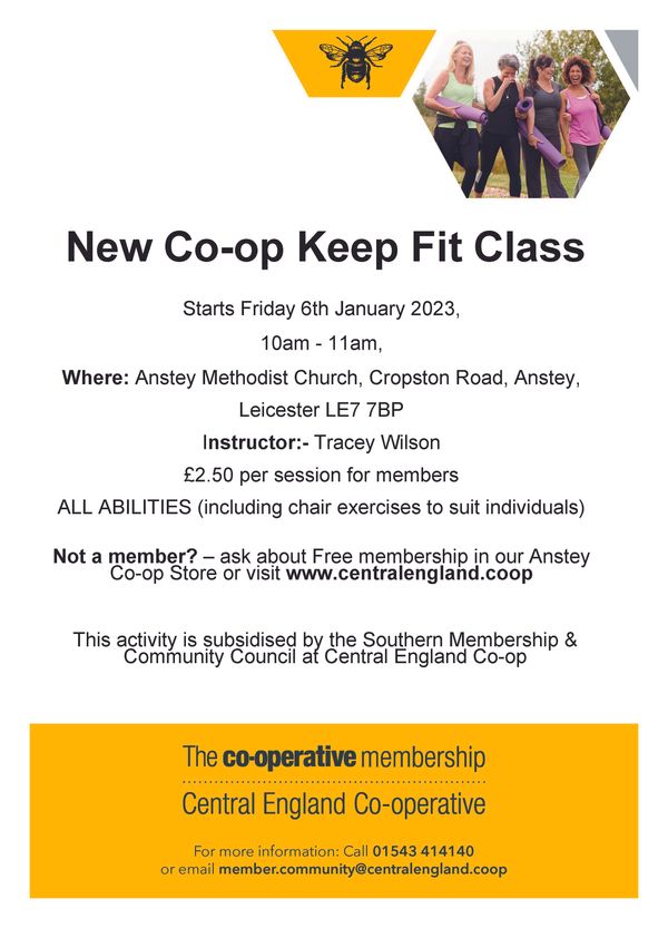New Keep Fit Group for Members
