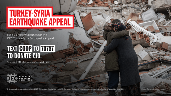 DEC Turkey-Syria Earthquake Appeal