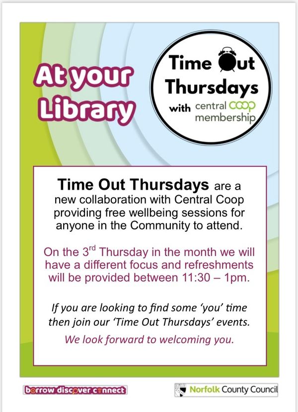 Time out Thursdays at Loddon Library