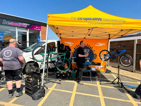 Bike Event at Pinewood Ave, Lowestoft.