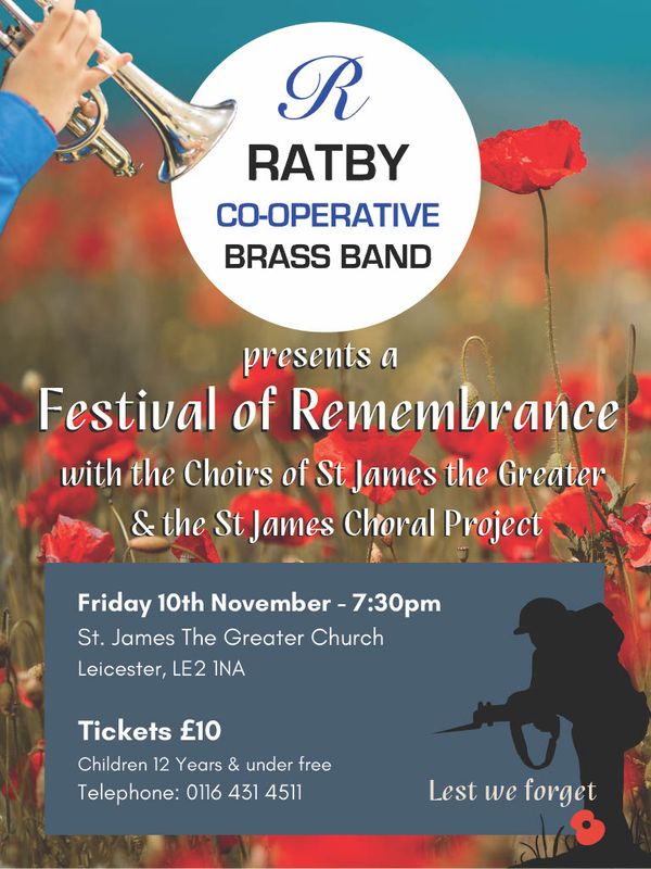 Ratby Co-op Band Festival of Remembrance
