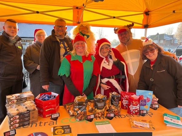 Christmas comes to Central Co-op